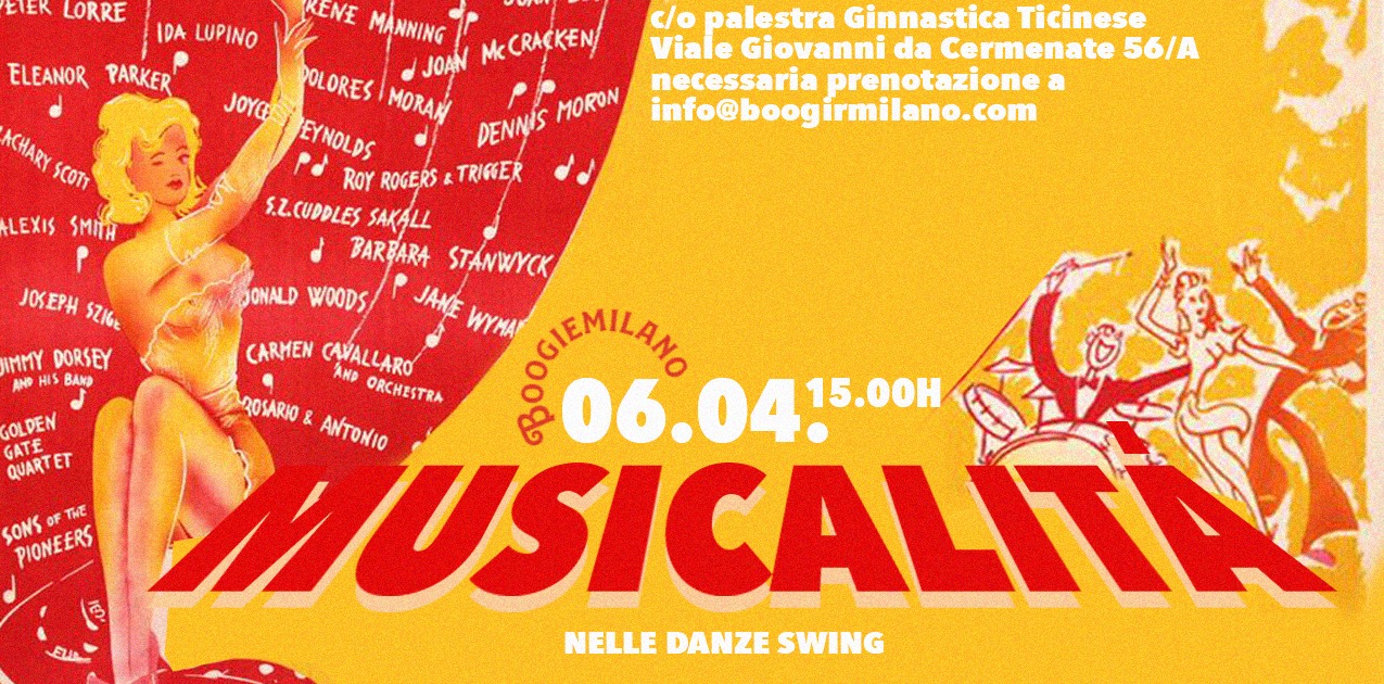 Musicalità nelle danze swing - seconda edizione