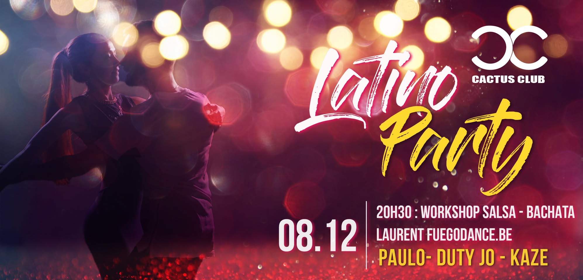 Latino Party ☆ Friday 8.12 ☆ Cactus Club