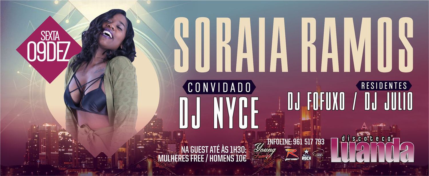 SORAIA RAMOS na Discoteca Luanda