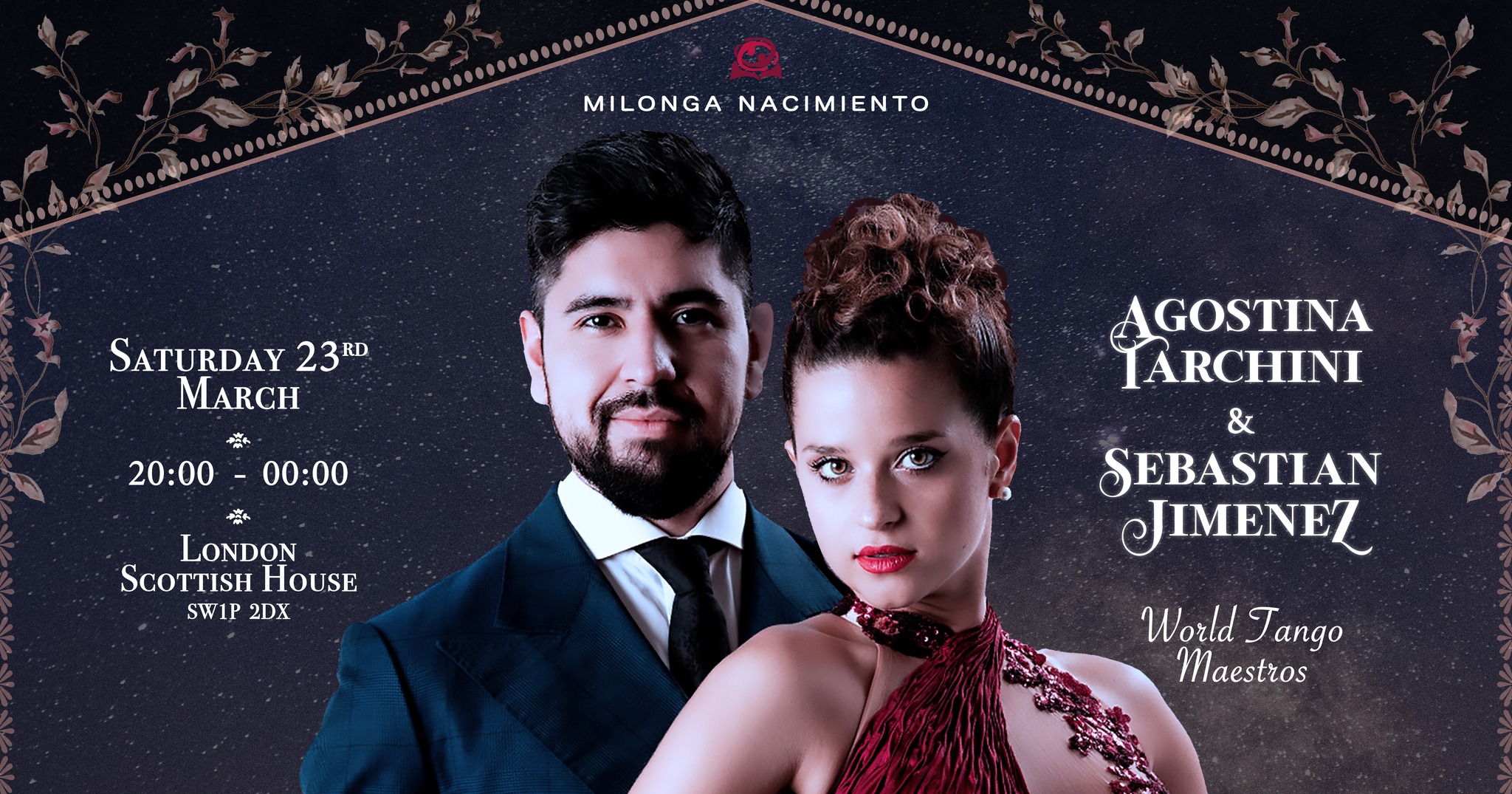 Milonga Nacimiento - March Edition β€οΈπ₯ - Agostina Tarchini & Sebastian Jimenez