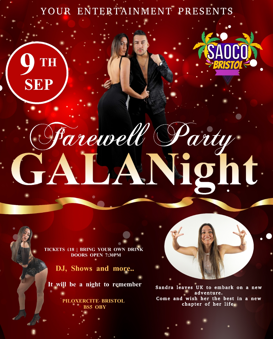 SAOCO FAREWELL - BACHATA SALSA PARTY