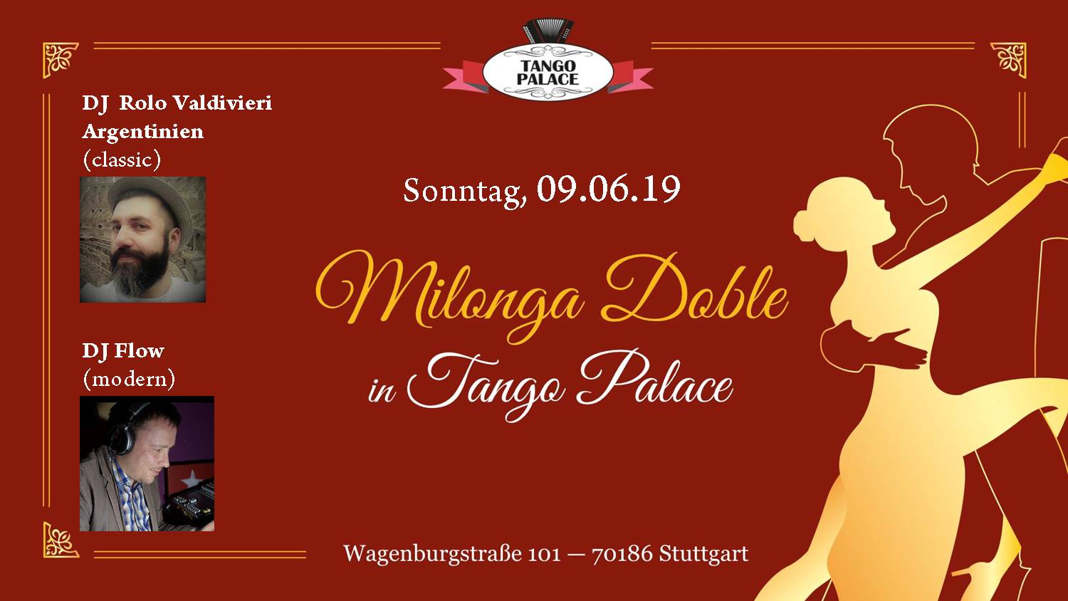 Milonga DOBLE in Tango Palace