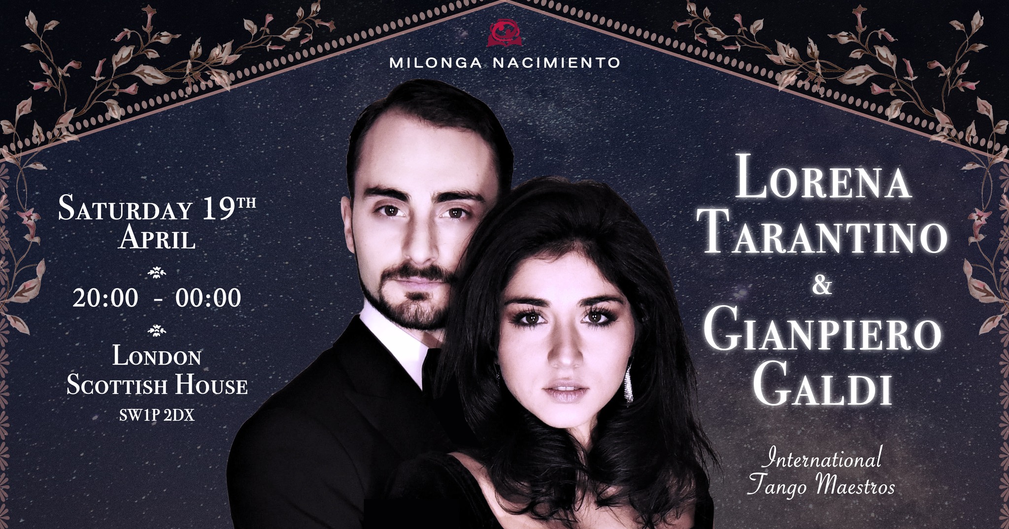 Milonga Nacimiento - April Edition โค๏ธโ๐ฅ - Lorena Tarantino & Gianpiero Galdi