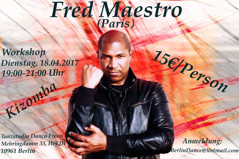 Kizomba Workshop mit Fred Maestro