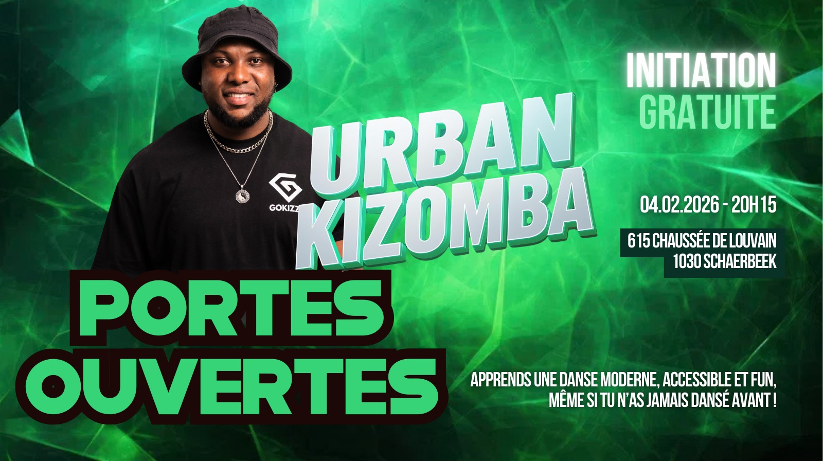 Portes ouvertes - Initiation GRATUITE Urban Kizomba