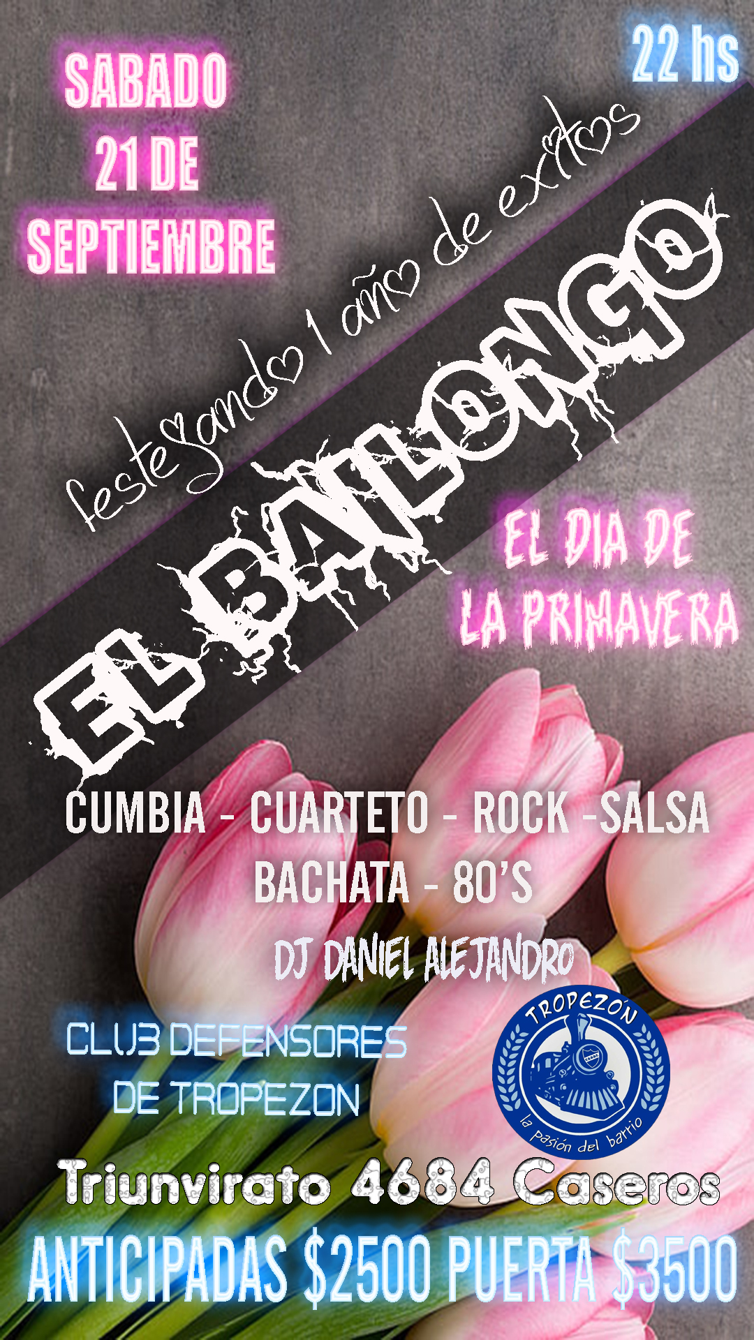 EL BAILONGO Festejamos La primavera