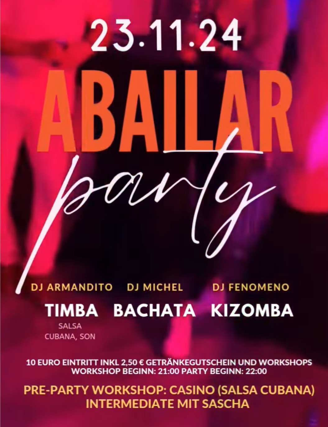 A Bailar Party - Salsa Timba Bachata Kizomba