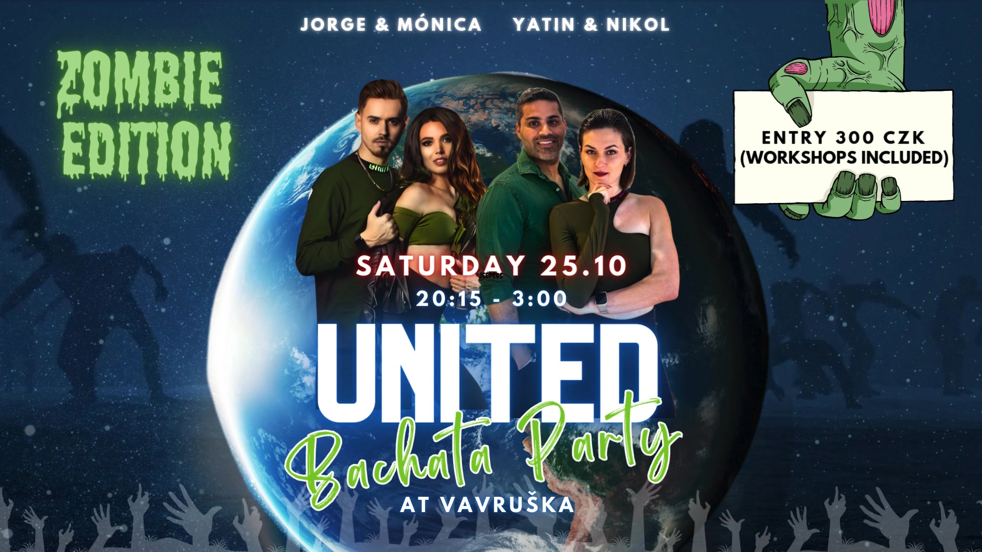 UNITED 🧟 Bachata Party - Zombie Edition