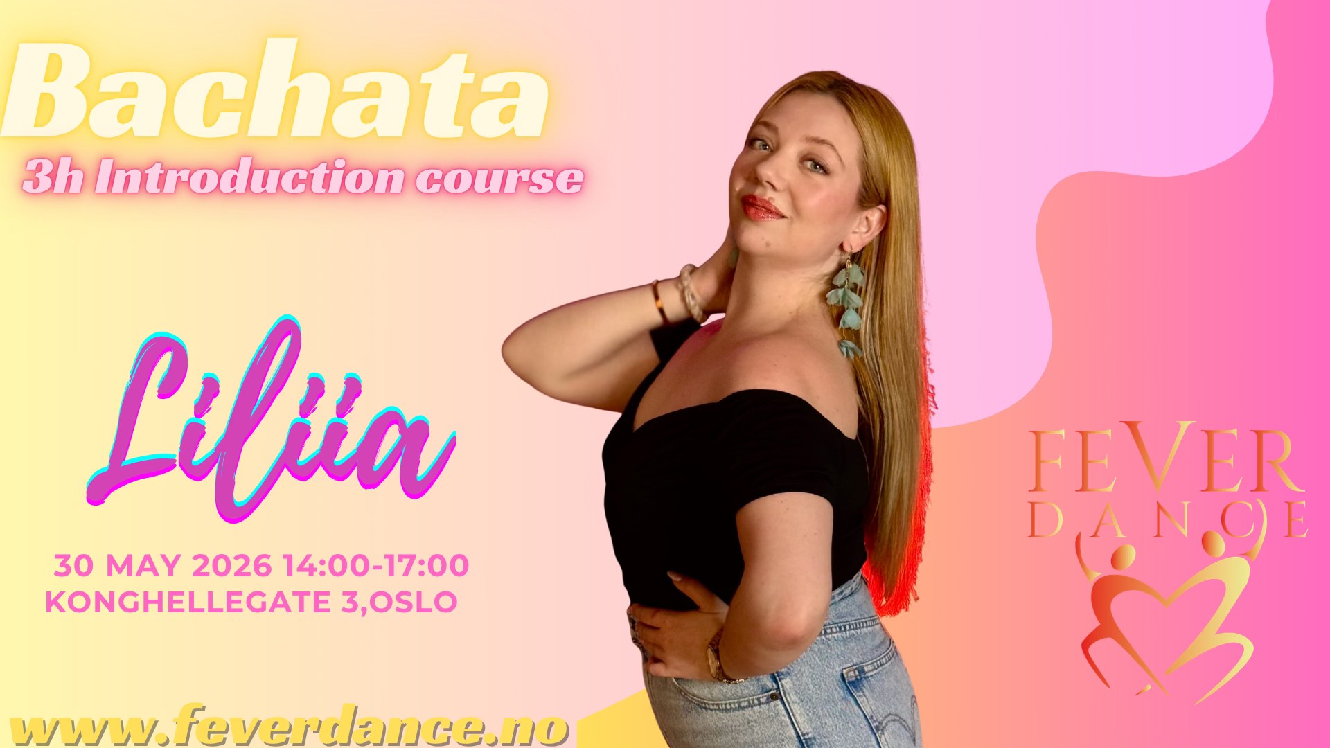Bachata 3h Beginner Course 28.06.2026