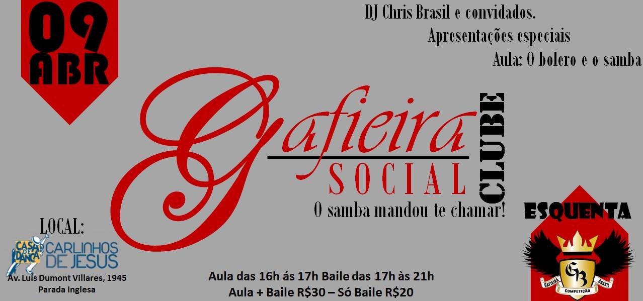 Baile Gafieira Social Clube