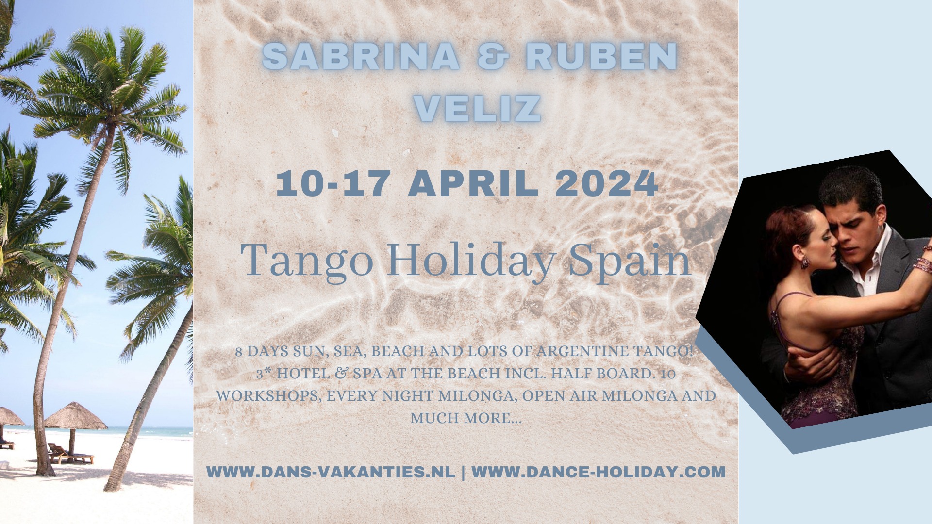 Tango Holiday Cadiz Spain Sabrina & Ruben Veliz
