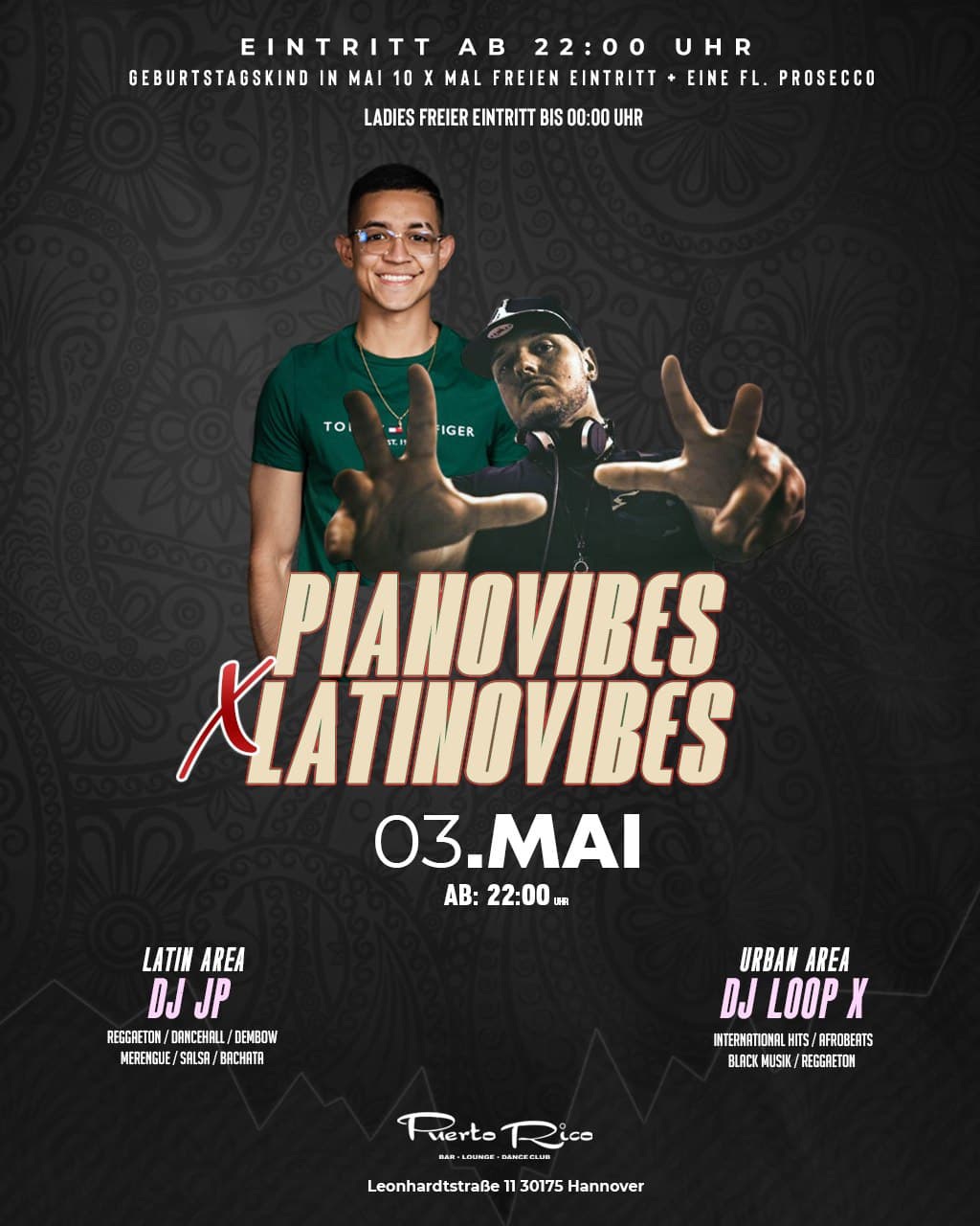 PIANO X LATINOVIBES