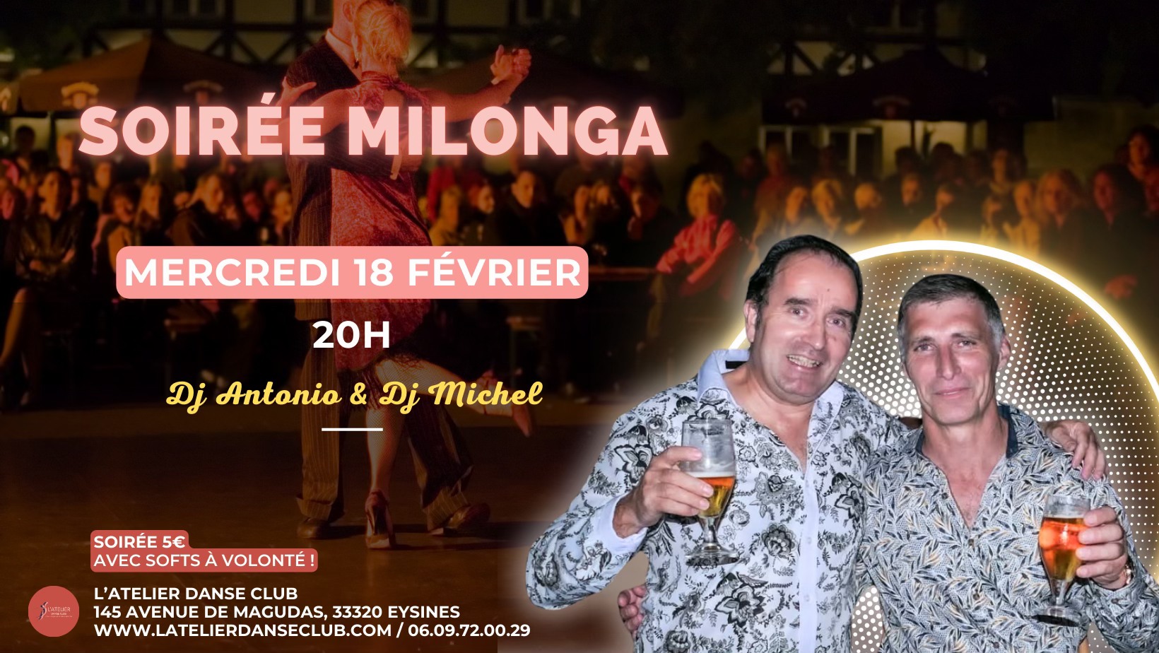 Soirée Milonga avec Antonio & Michel