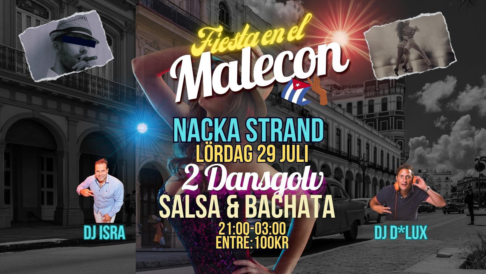 FIESTA EN EL MALECÓN (SALSA & BACHATA PARTY)