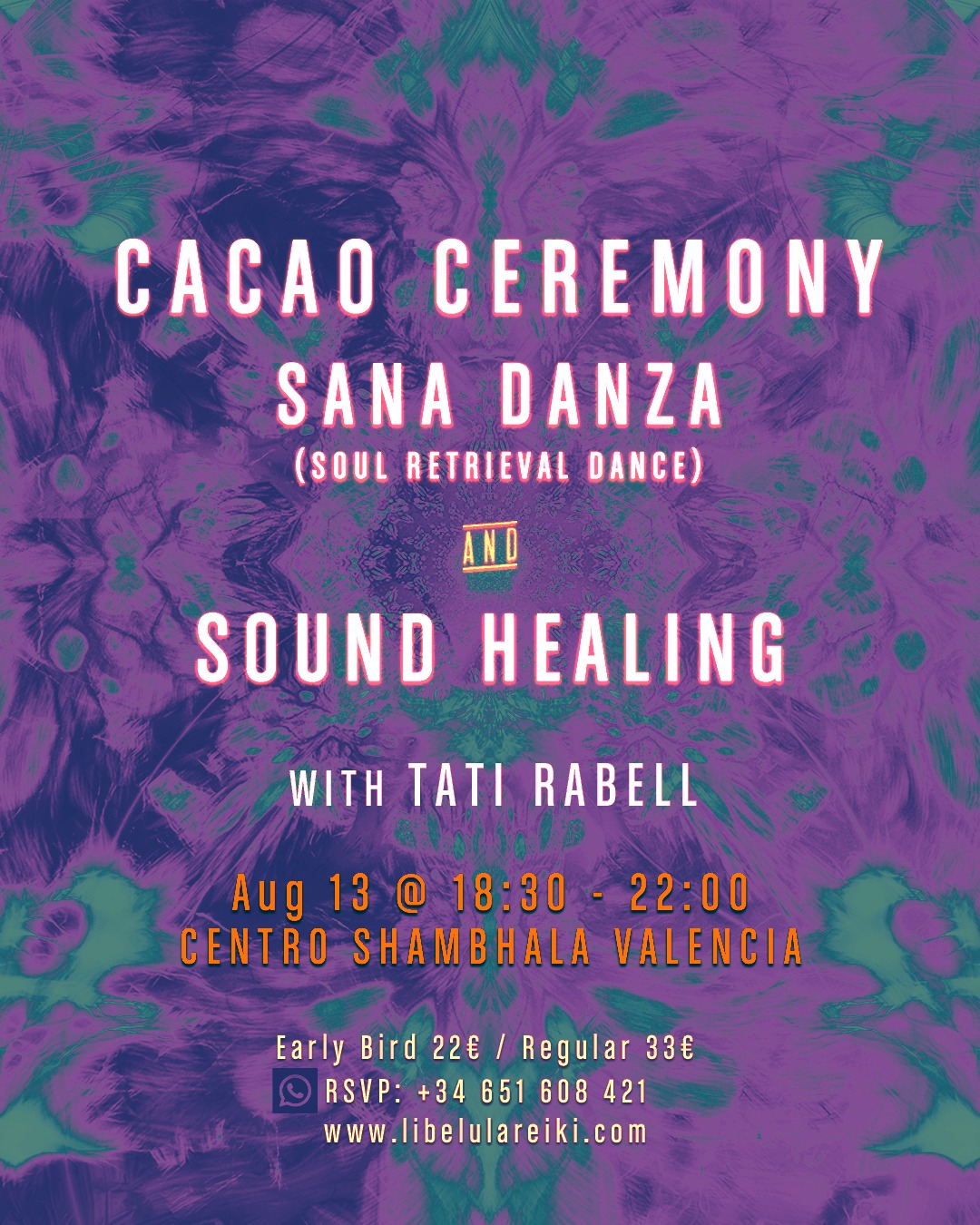 Cacao Ceremony, SanaDanza & Sound Healing