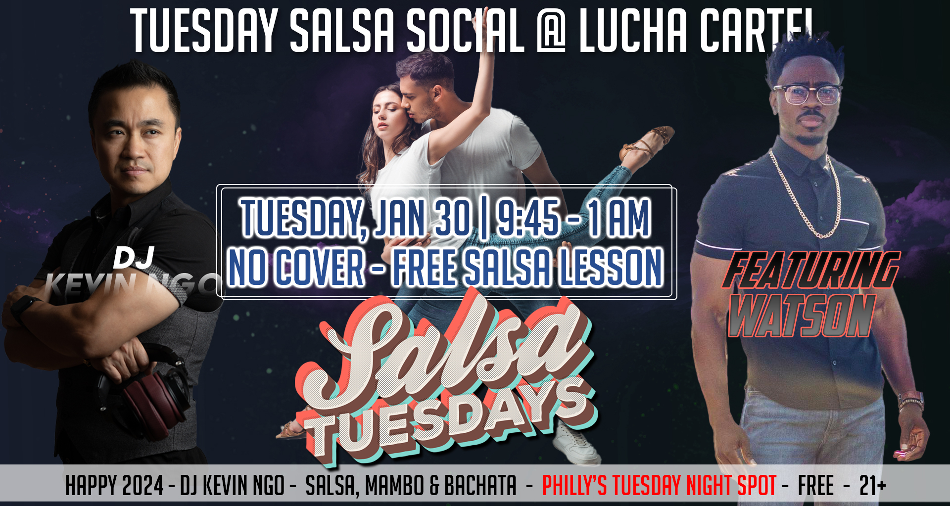 Salsa Tuesdays JAN 30