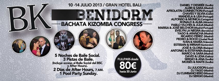 BENIDORM BK CONGRESS - 10-11-12-13-14 Julio 2013 (Evento oficial)