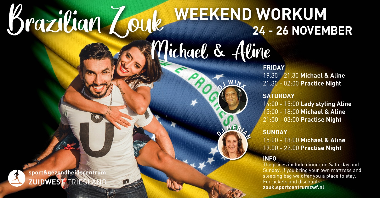 Brazilian Zouk Weekend with Michael & Aline