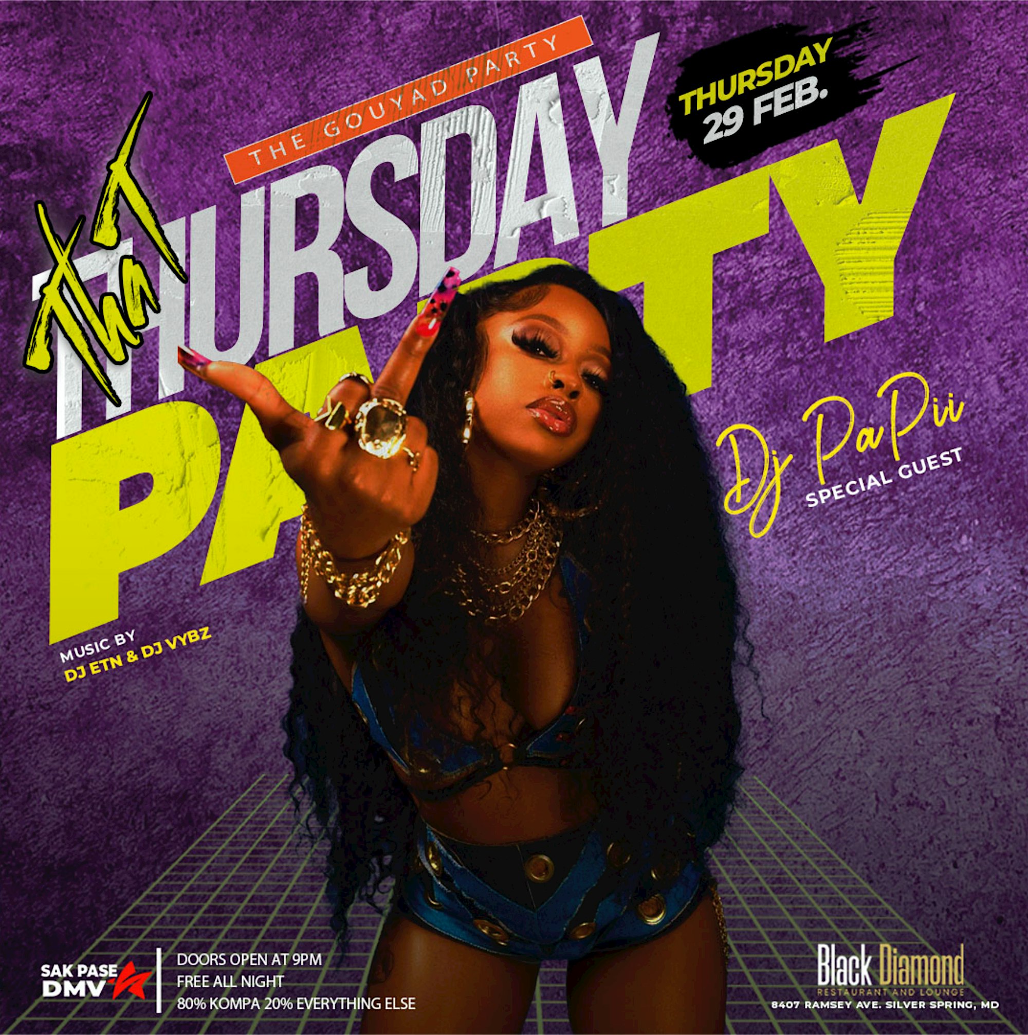 THAT THURSDAY PARTY (THE GOUYAD PARTY)
