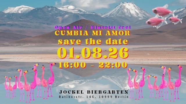 Cumbia mi amor - Open Air -Eintritt frei