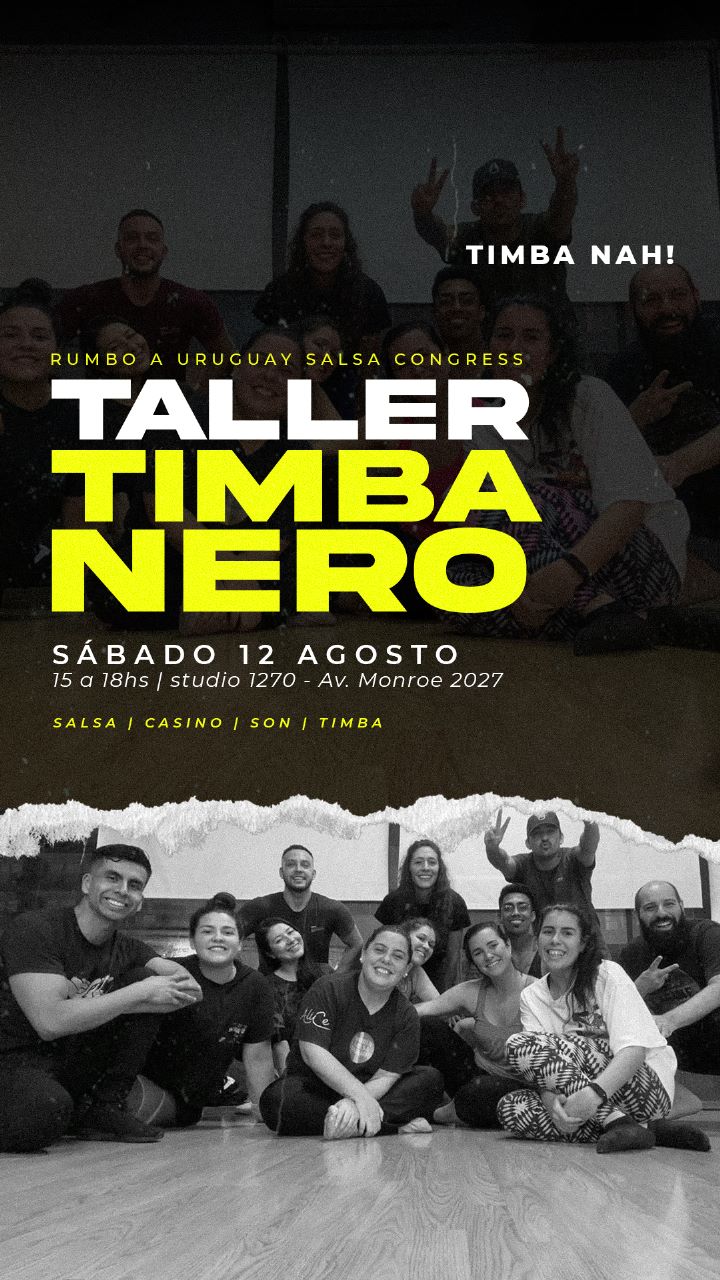 📣 *_TALLER TIMBANERO_*‼