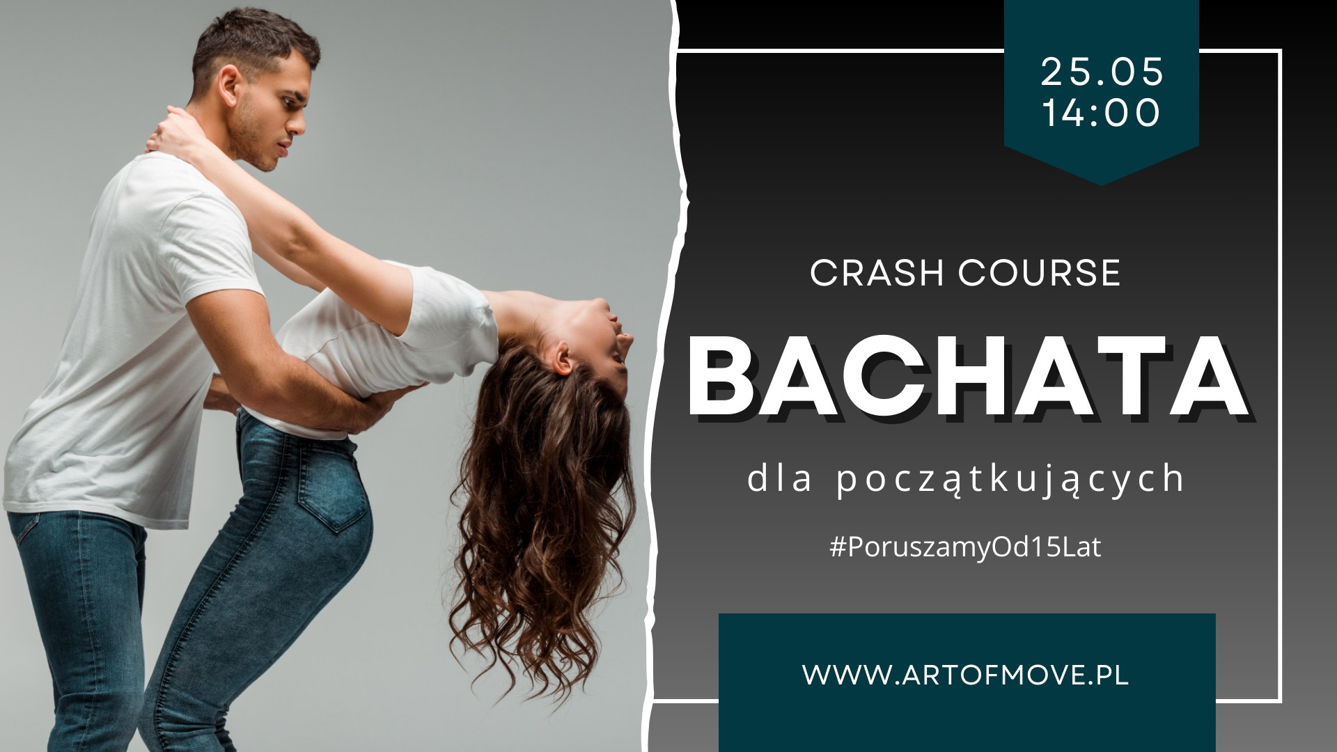 Bachata Crash Course dla początkujących 25.05 Art of Move
