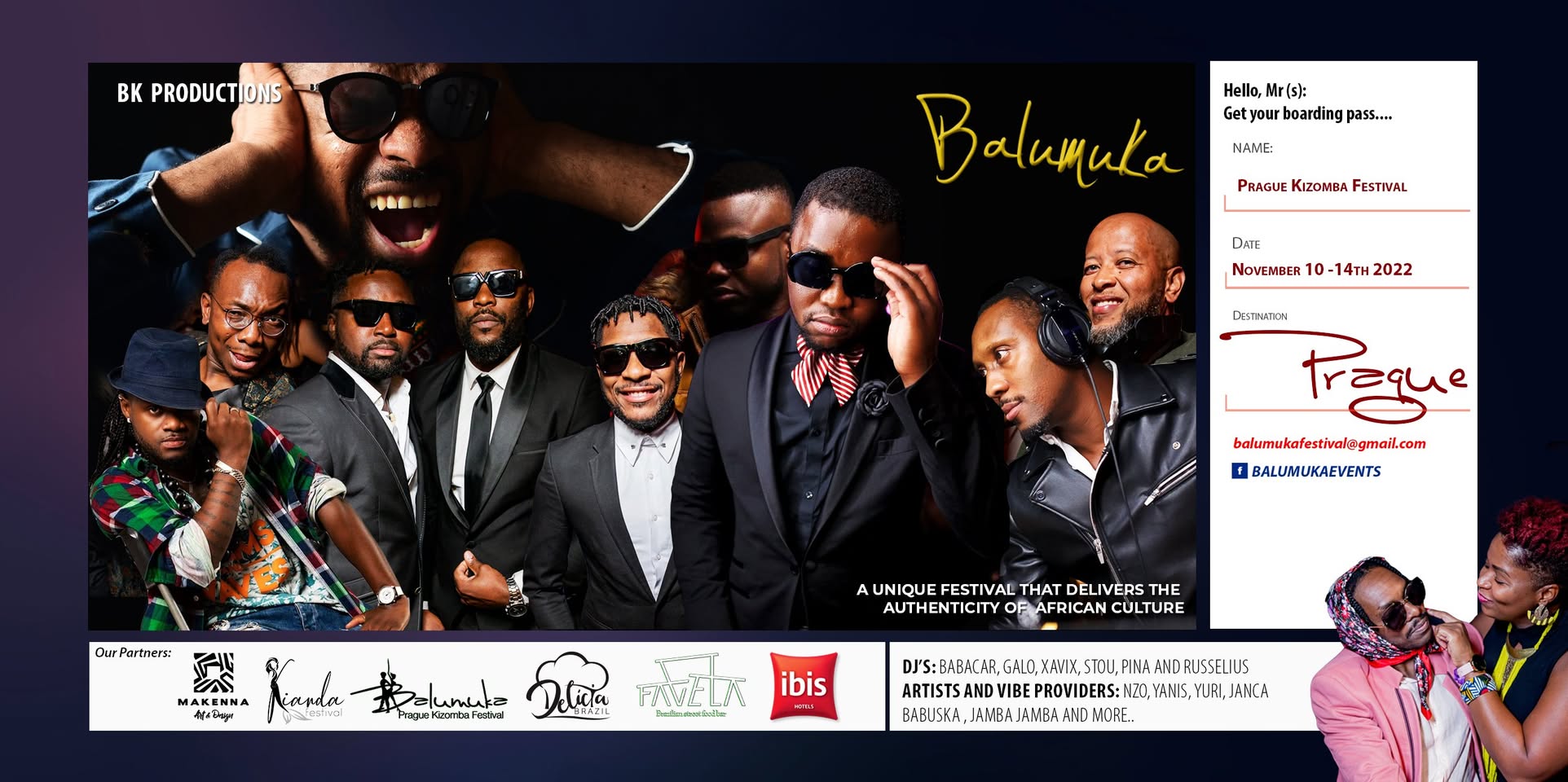 Balumuka 2022 - Prague Kizomba Festival