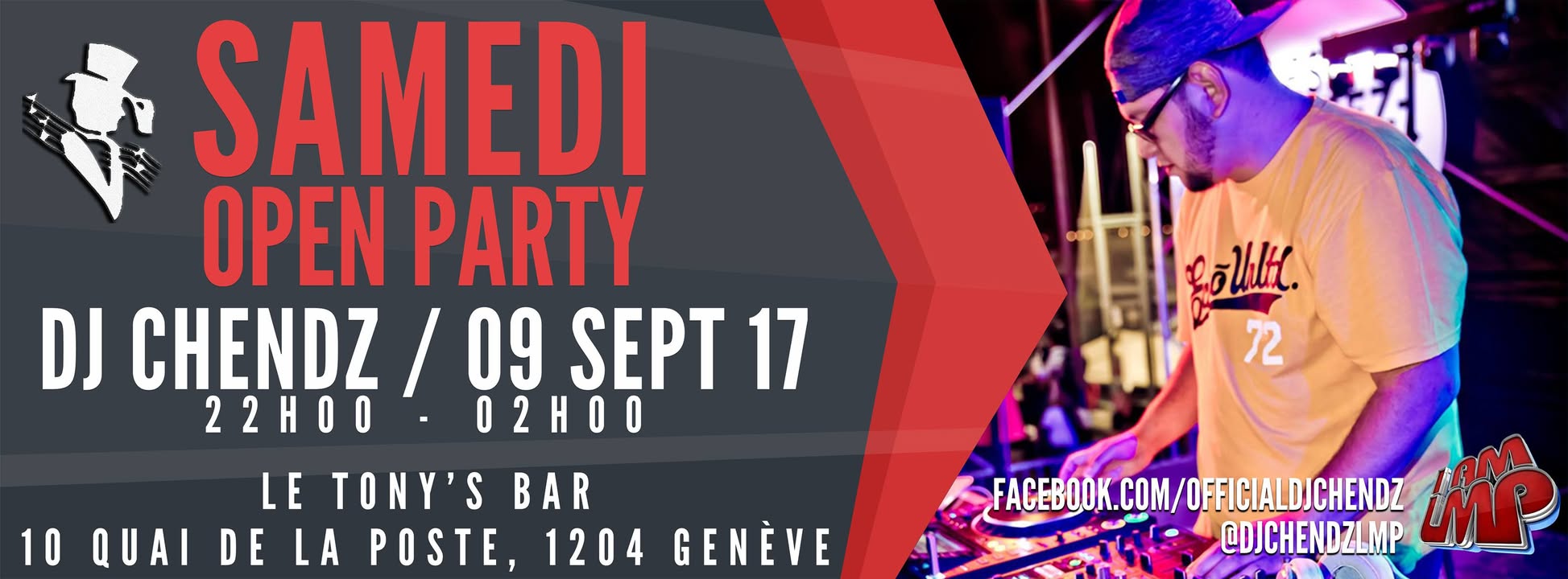 Samedi 09 Open Party avec Dj ChendZ