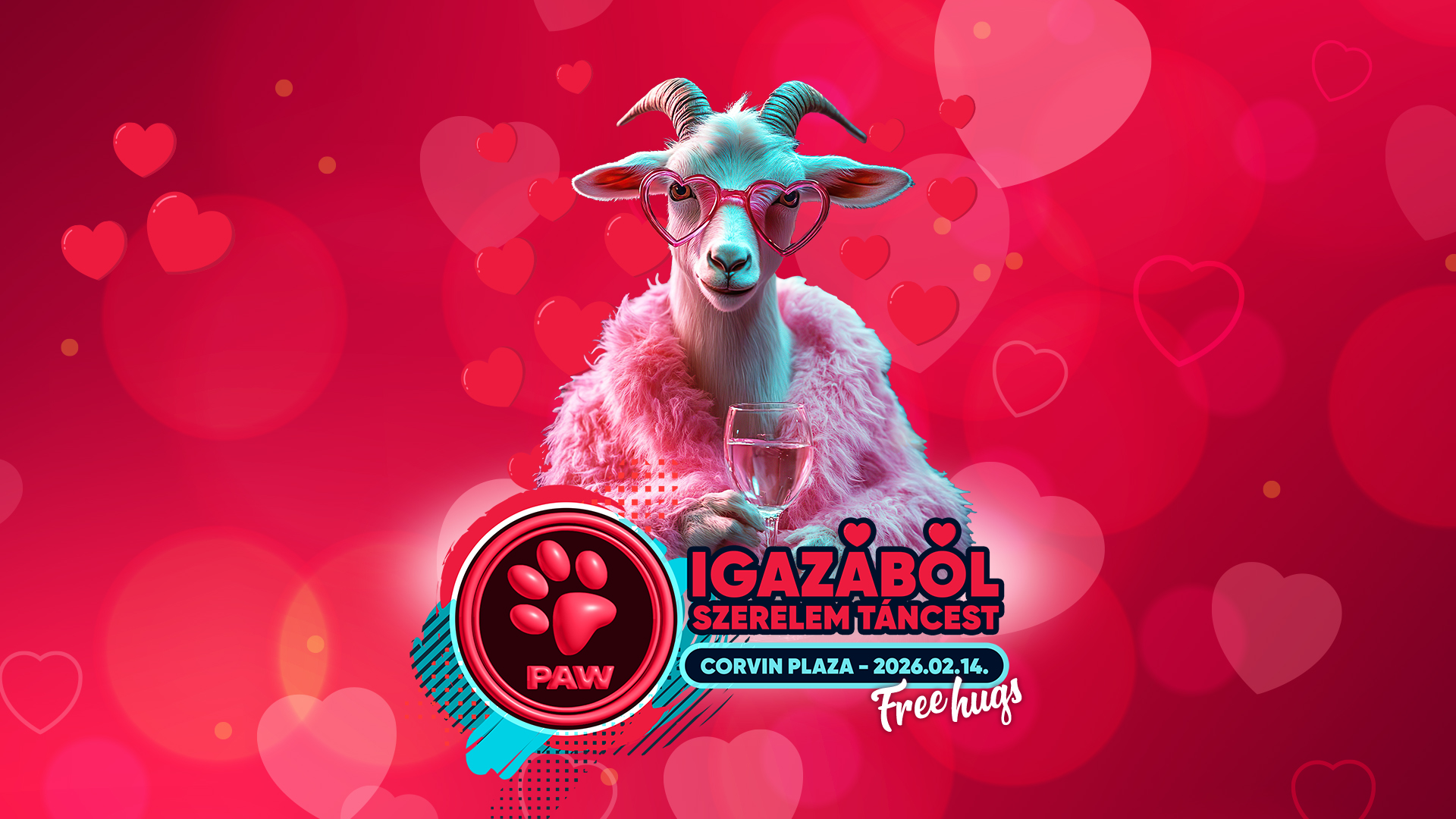 PAW ❤️Igazából Szerelem❤️ táncest 6️⃣ DJ, 3️⃣ táncterem @ Corvin Plaza (26.02.14.)