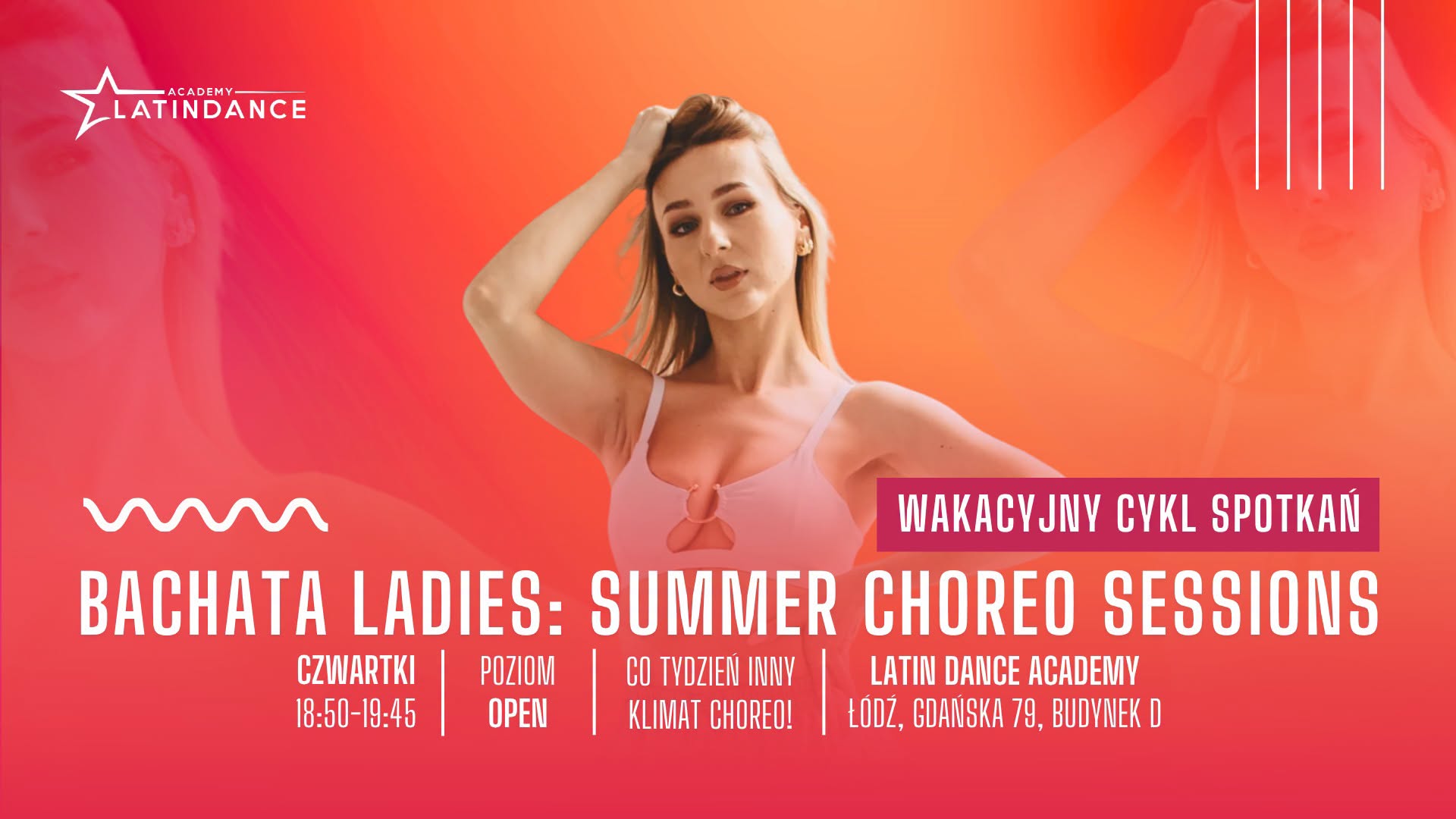 Wakacyjny Cykl Spotkań w LDA - Bachata Ladies: Summer Choreo Sessions! start 6 sierpnia '26