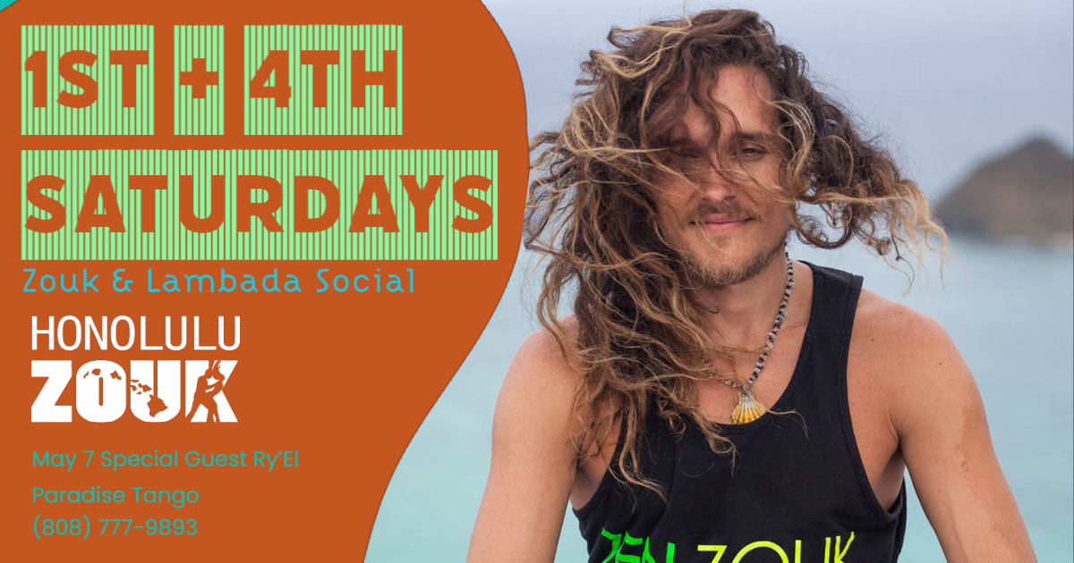 Honolulu Zouk 1st Saturday Party w Ry'El & Divas Performances
