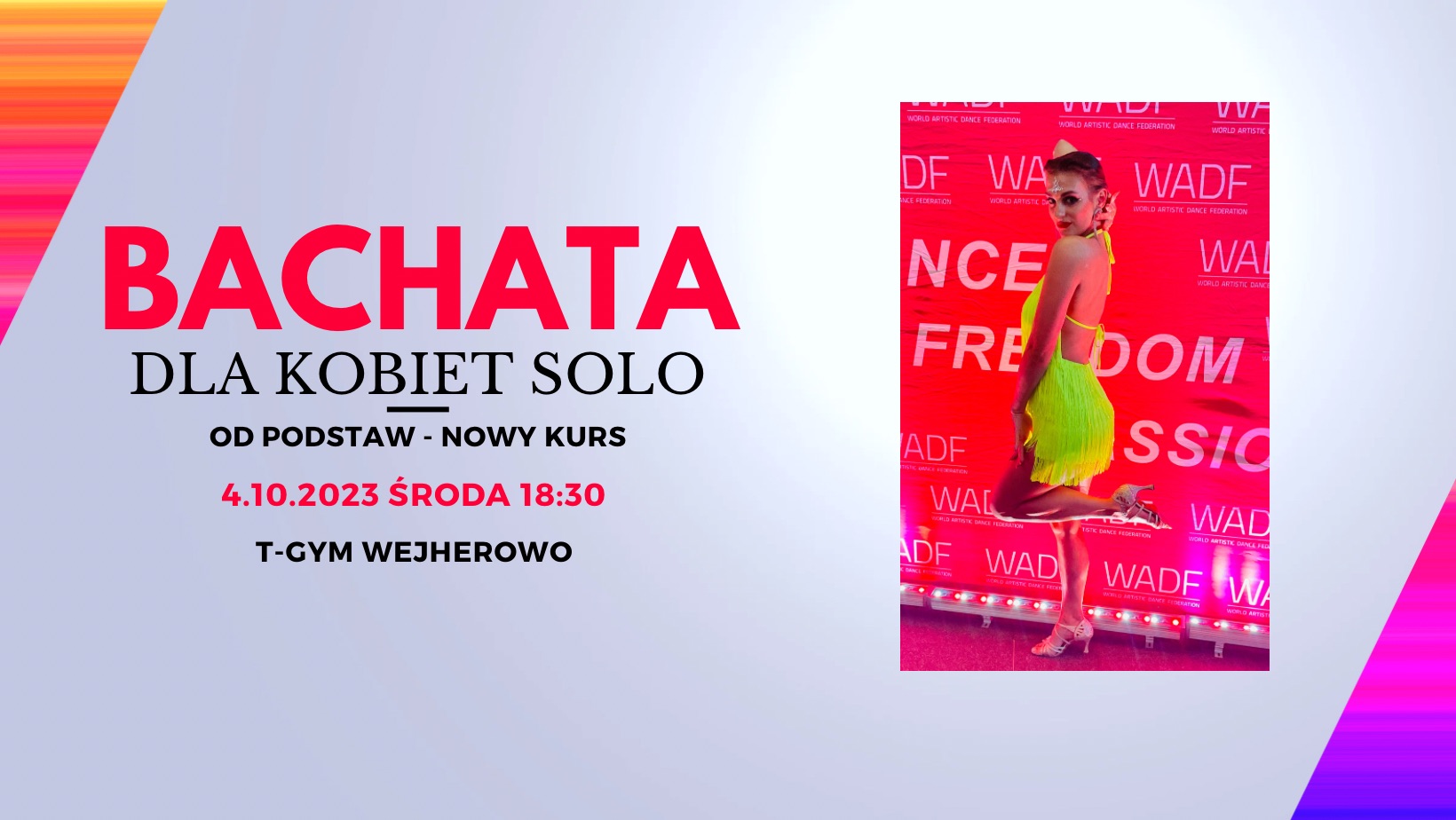 Bachata dla kobiet - nowy kurs - Wejherowo
