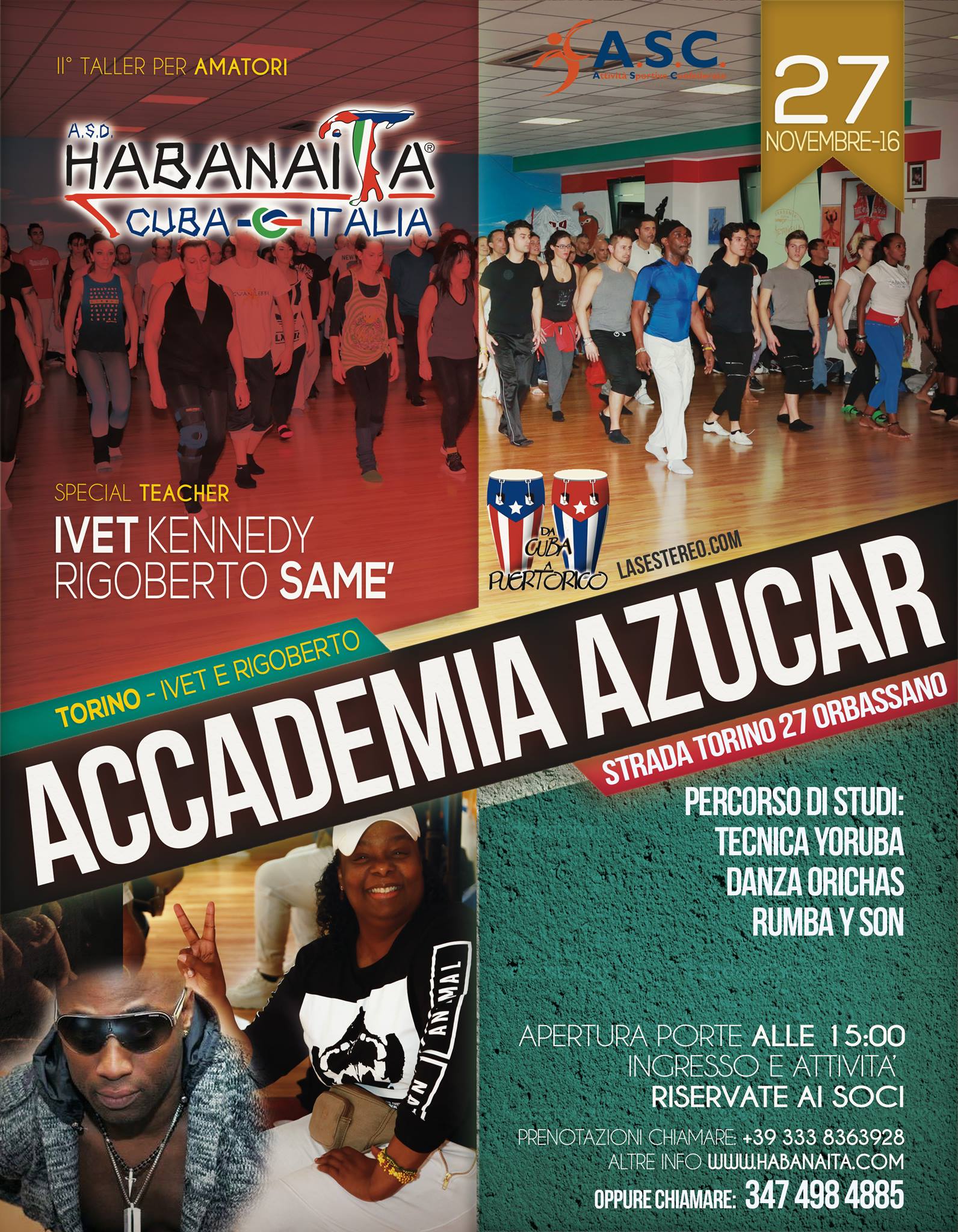 II° Taller Amatori - Danzas Populares Cubana