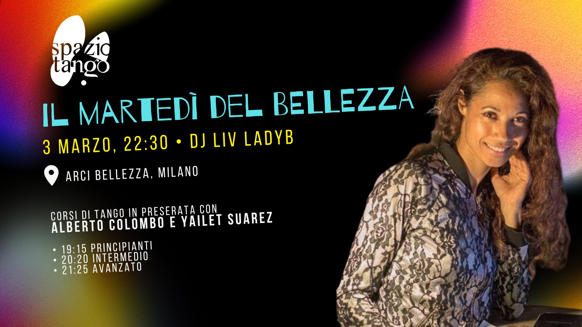 Il Martedì del Bellezza! Milonga con Dj Liv LadyB
