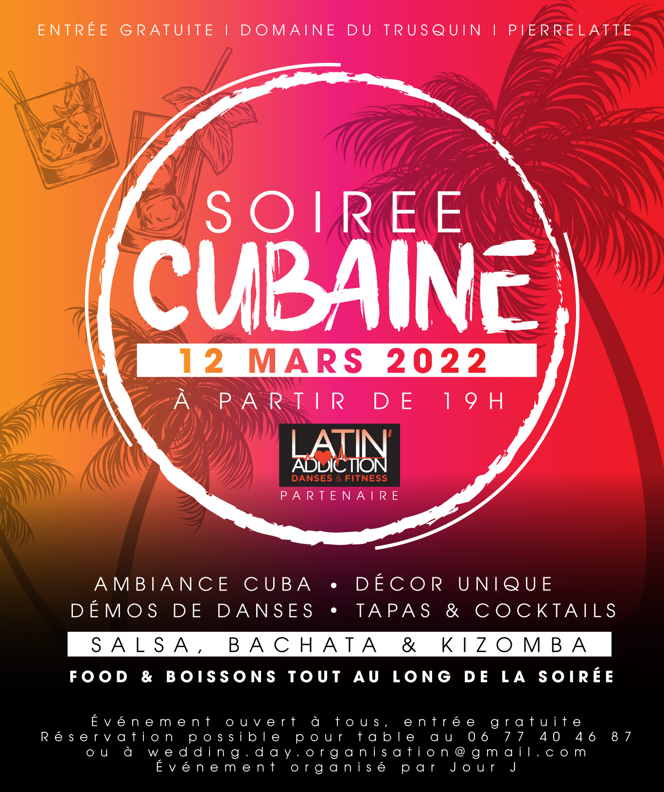 Soirée Cubaine SBK à Pierrelatte