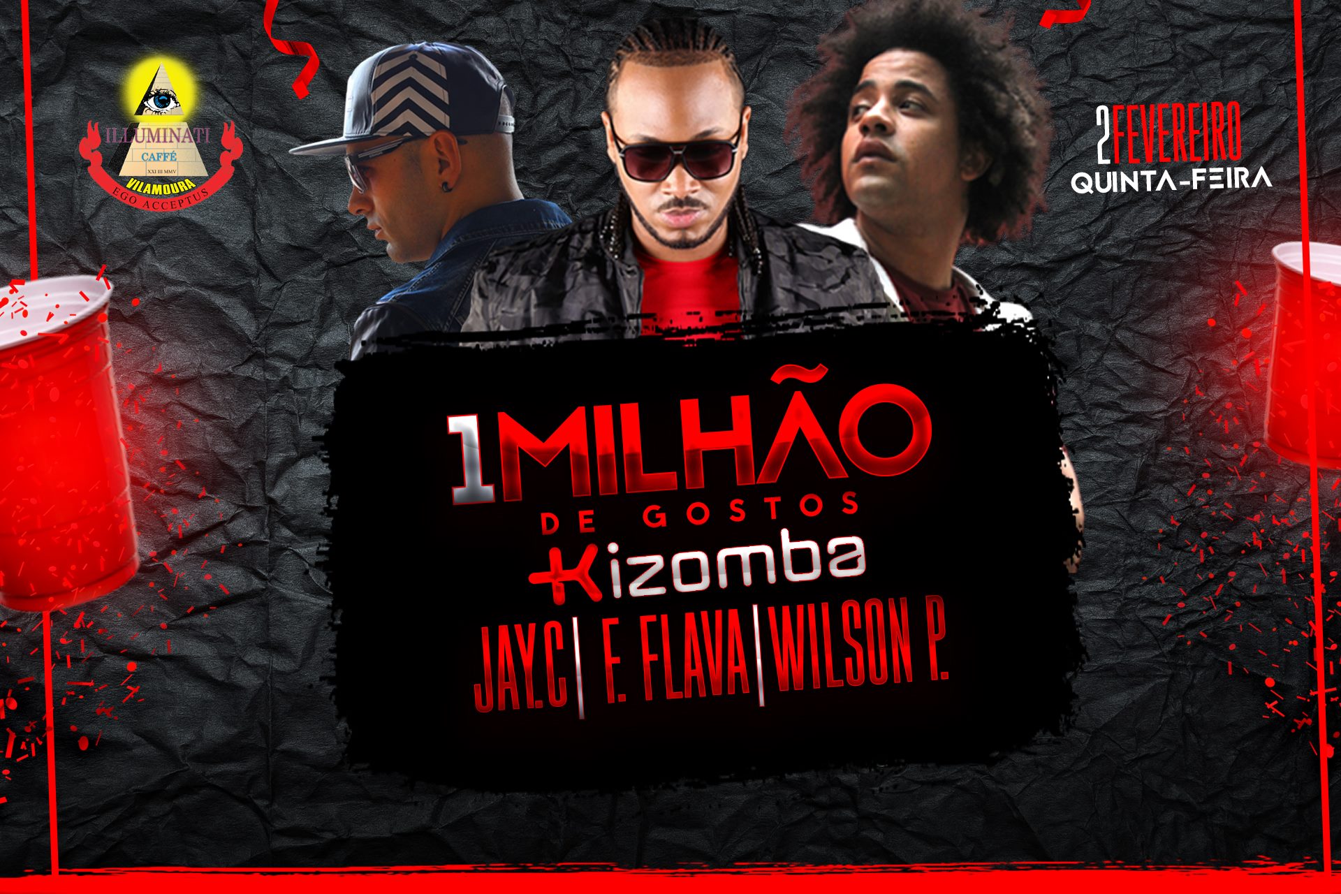 Festa 1 milhão de gostos - Mais Kizomba