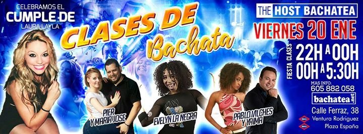Viernes 20 01 Bachatea The Host