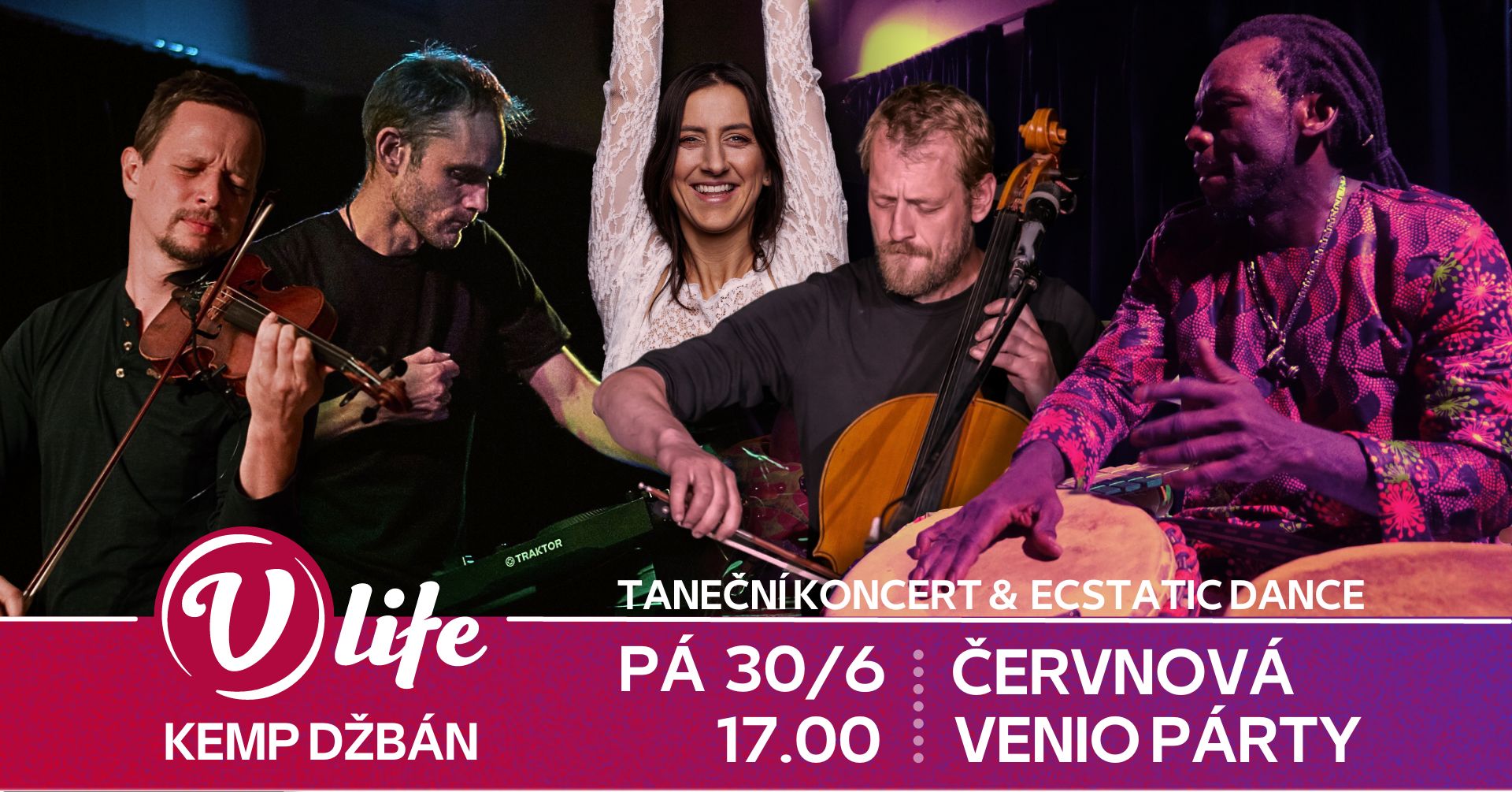 Červnová VENIO PÁRTY na DŽBÁNU