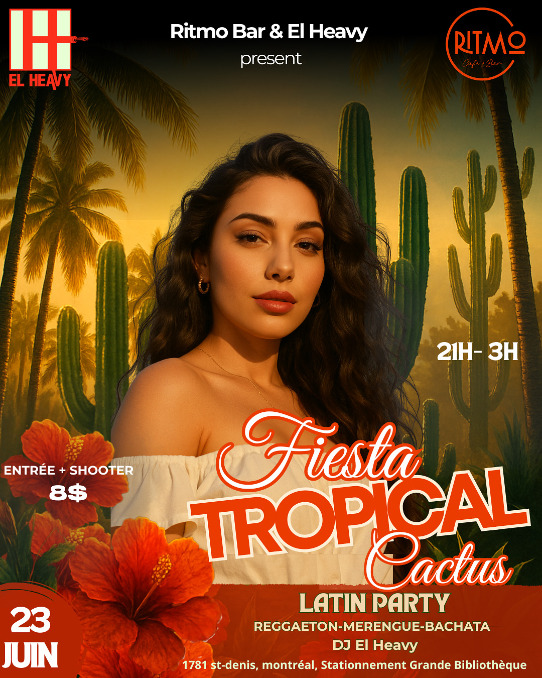 Fiesta Tropical Cactus - Latin Party