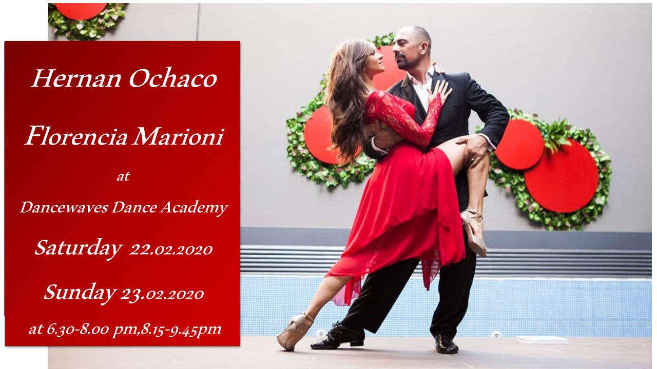 Argentine Tango Seminars with Hernan Ochaco & Florencia Marioni
