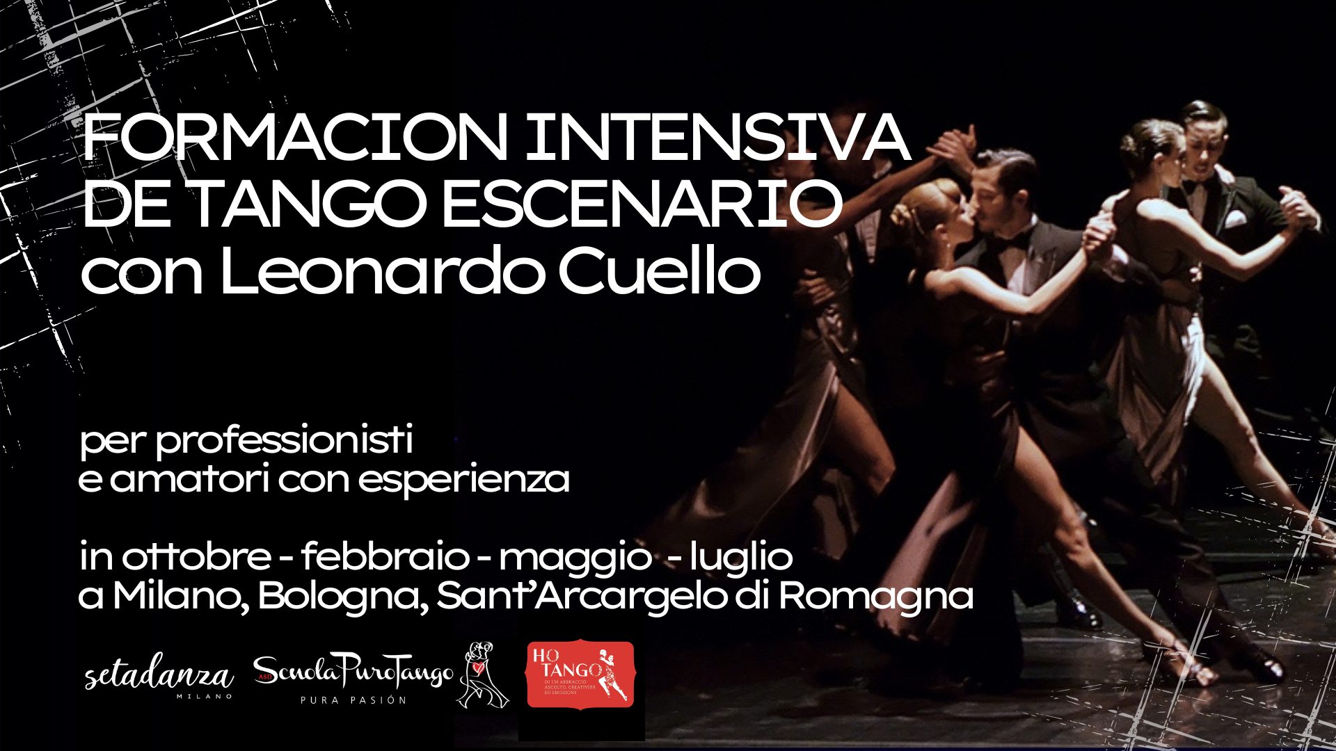 Formación Intensiva di Tango Escenario con Leonardo Cuello