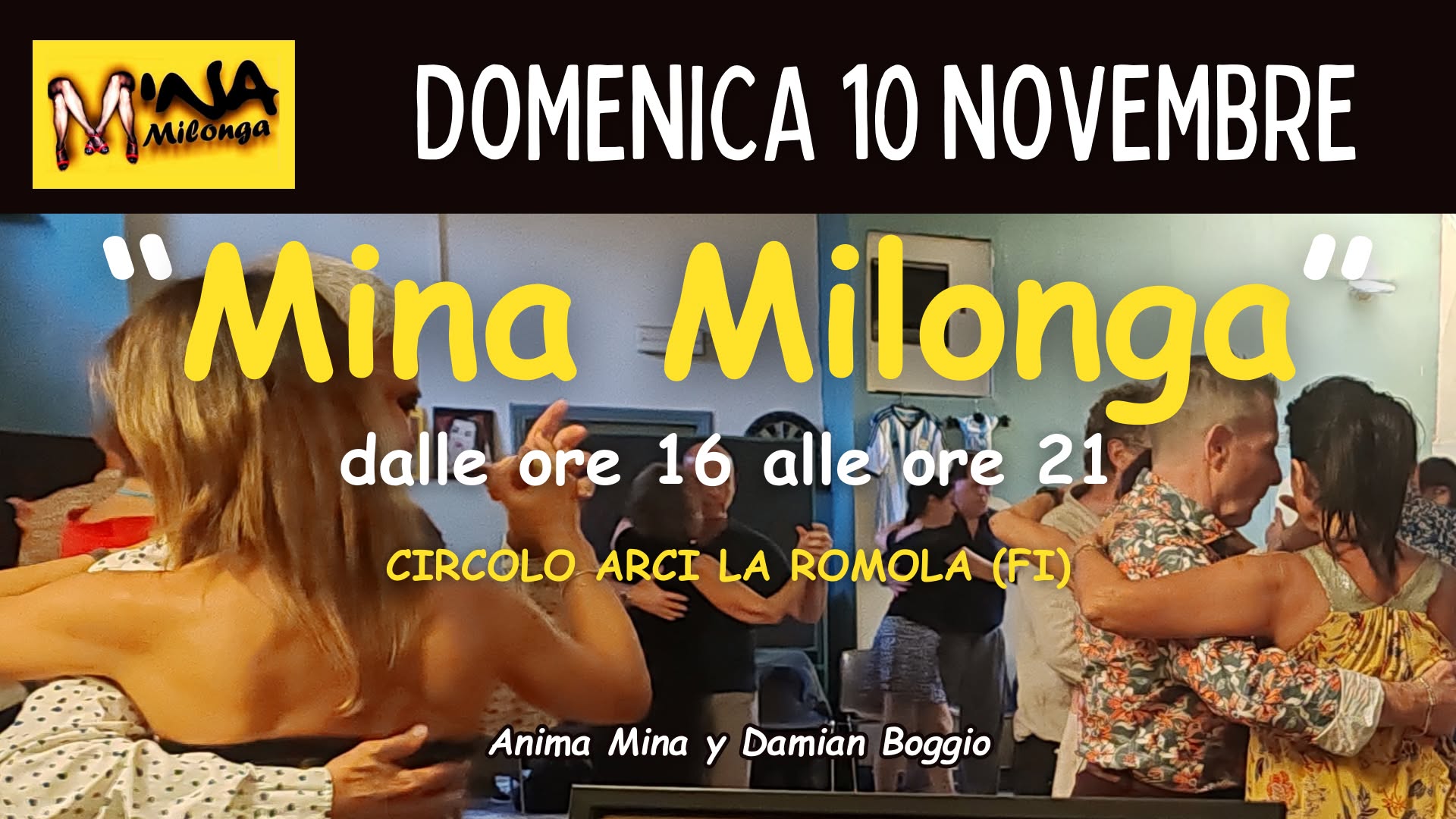 "MINA MILONGA" - Milonga Tradicional. MUSICALIZZA DAMIAN BOGGIO
