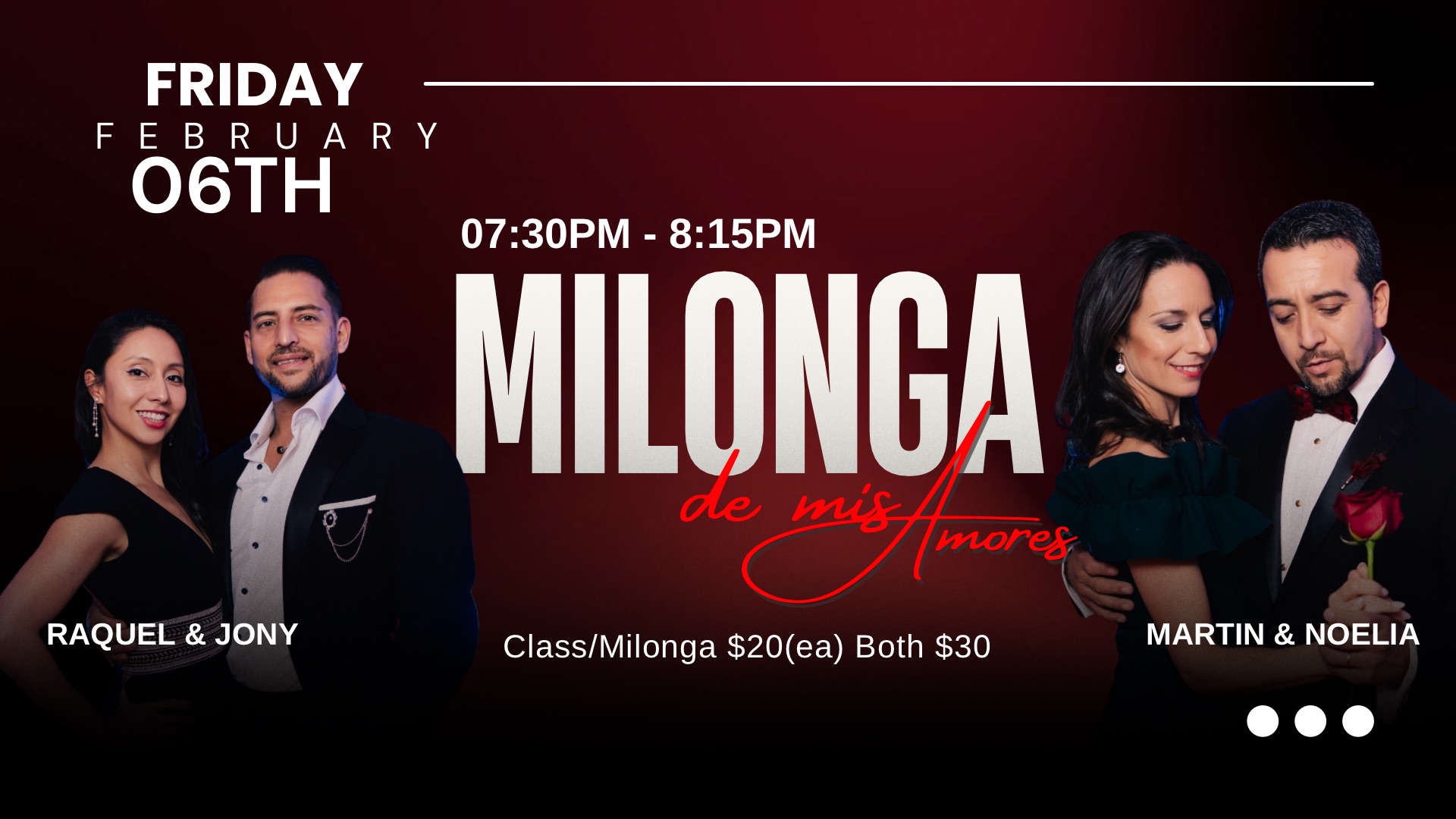 MILONGA DE MIS AMORES