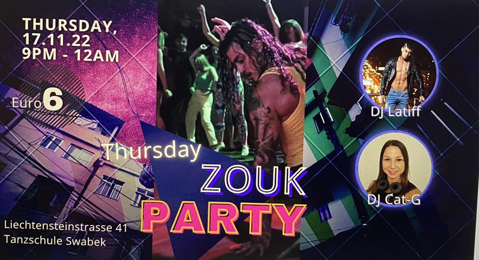Thursday zouk Party π πππΎπ₯