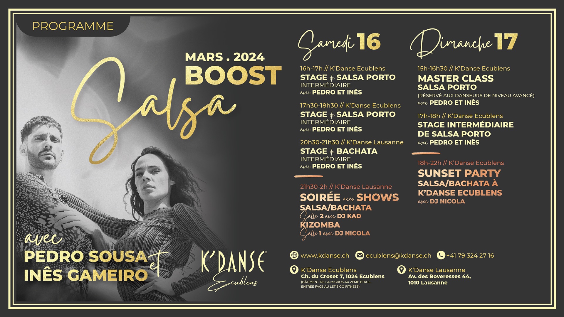 Salsa BOOST ✨Pedro et Inês✨