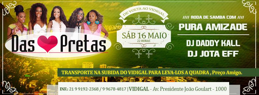RODA DE SAMBA DAS PRETAS " DE VOLTA PRA CASA"