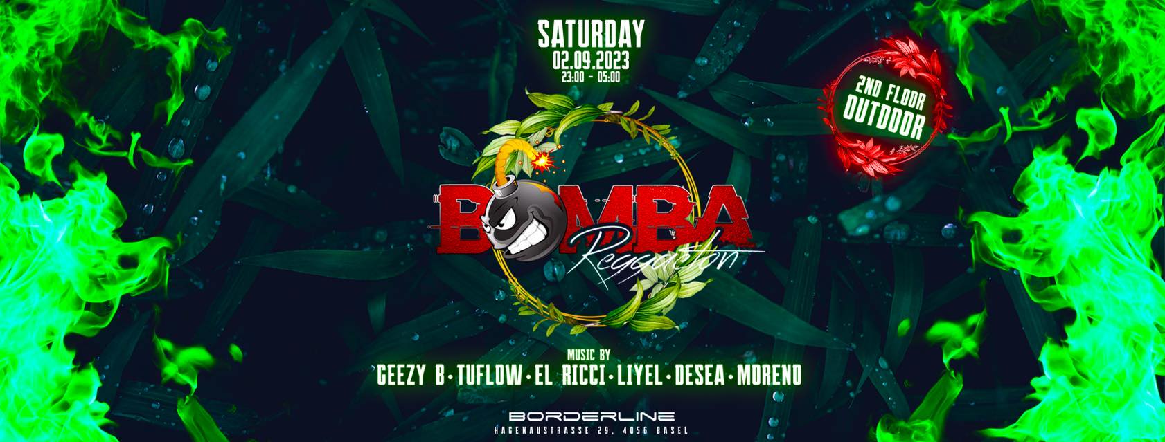 BOMBA REGGAETON 乄 02.09.23 @ Borderline, Basel
