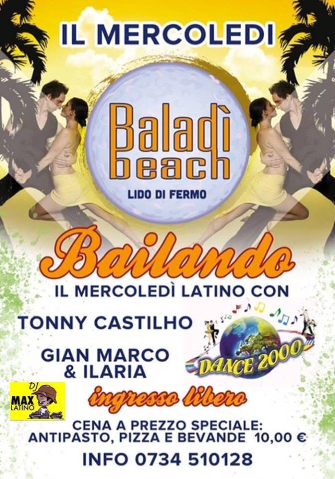 BALADI' BEACH - Lido Di Fermo - mercoledì 6 Agosto