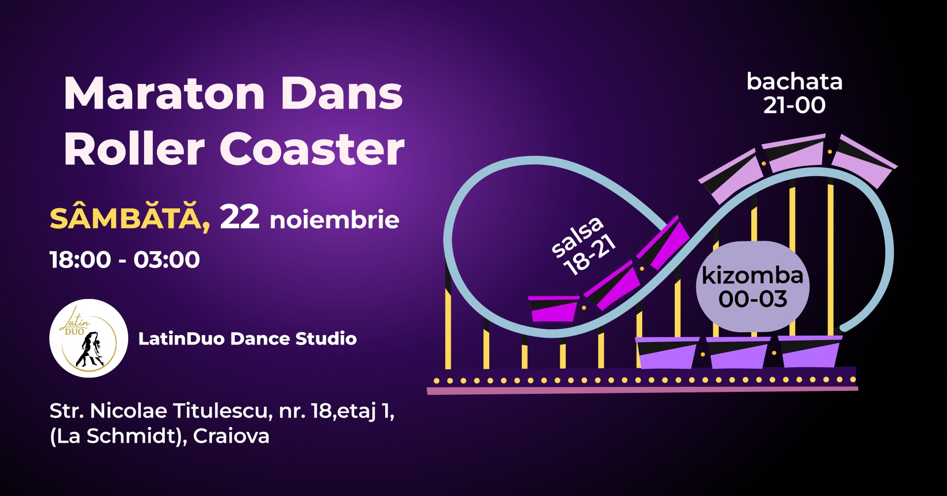 Maraton de dans “Roller Coaster” - 3,6,9