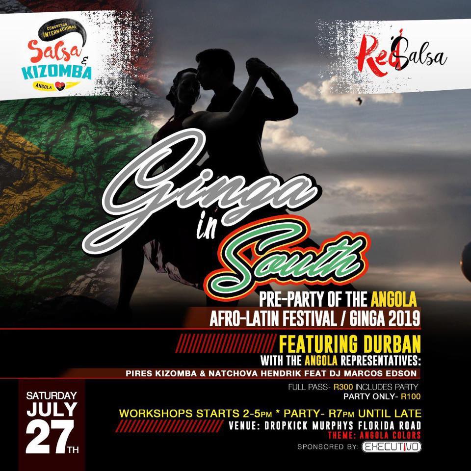 Angolan Festival Pre Party “Ginga in the South”